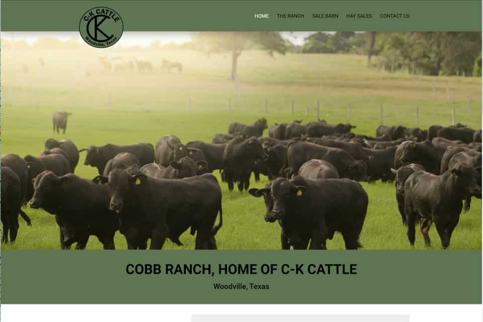 Cobb Ranch, Home of C-K Cattle by Vacek LLC